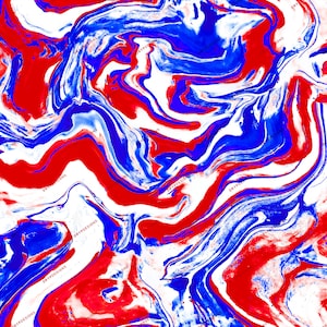 Rot + Weiß + Blau Marmor Wirbel Nahtlose digitale Papier Hintergrund Textur - Abstrakte Flüssigkeit Patriotisch 4. Juli - Digital Download Dateien