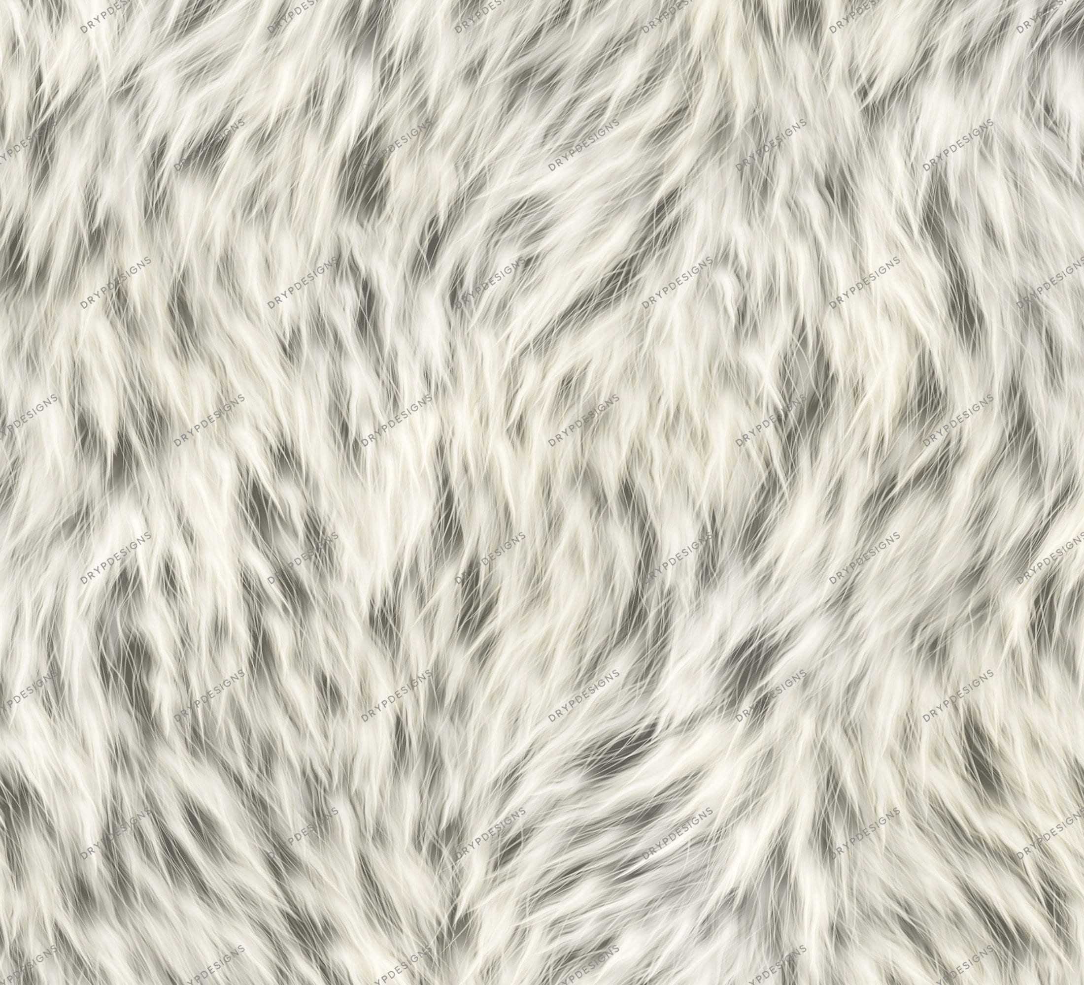 White Eco Fur Pattern Background Free Stock Photo