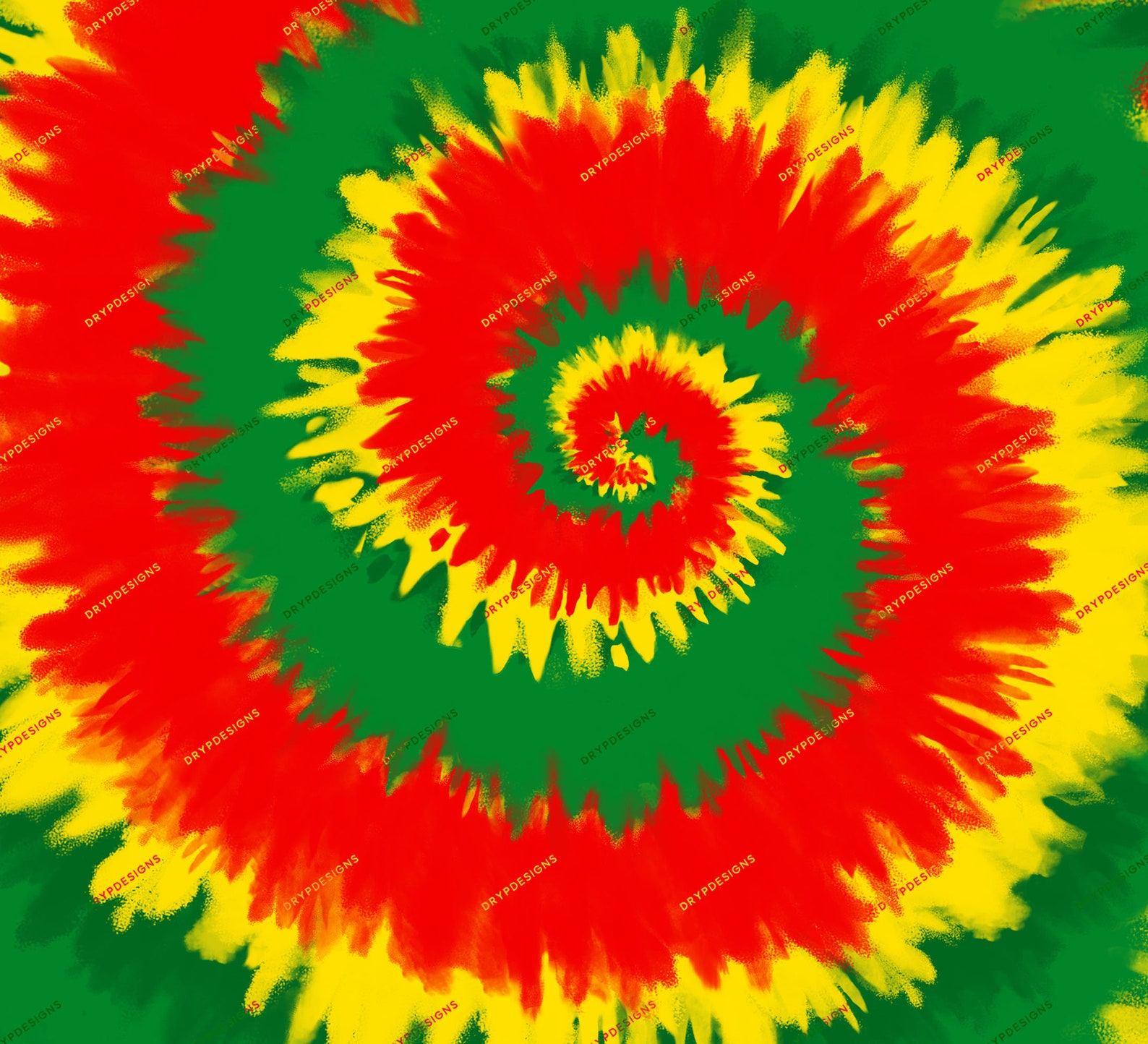 Rasta Tiedye Swirl Digital Paper Background Pattern Rasta - Etsy