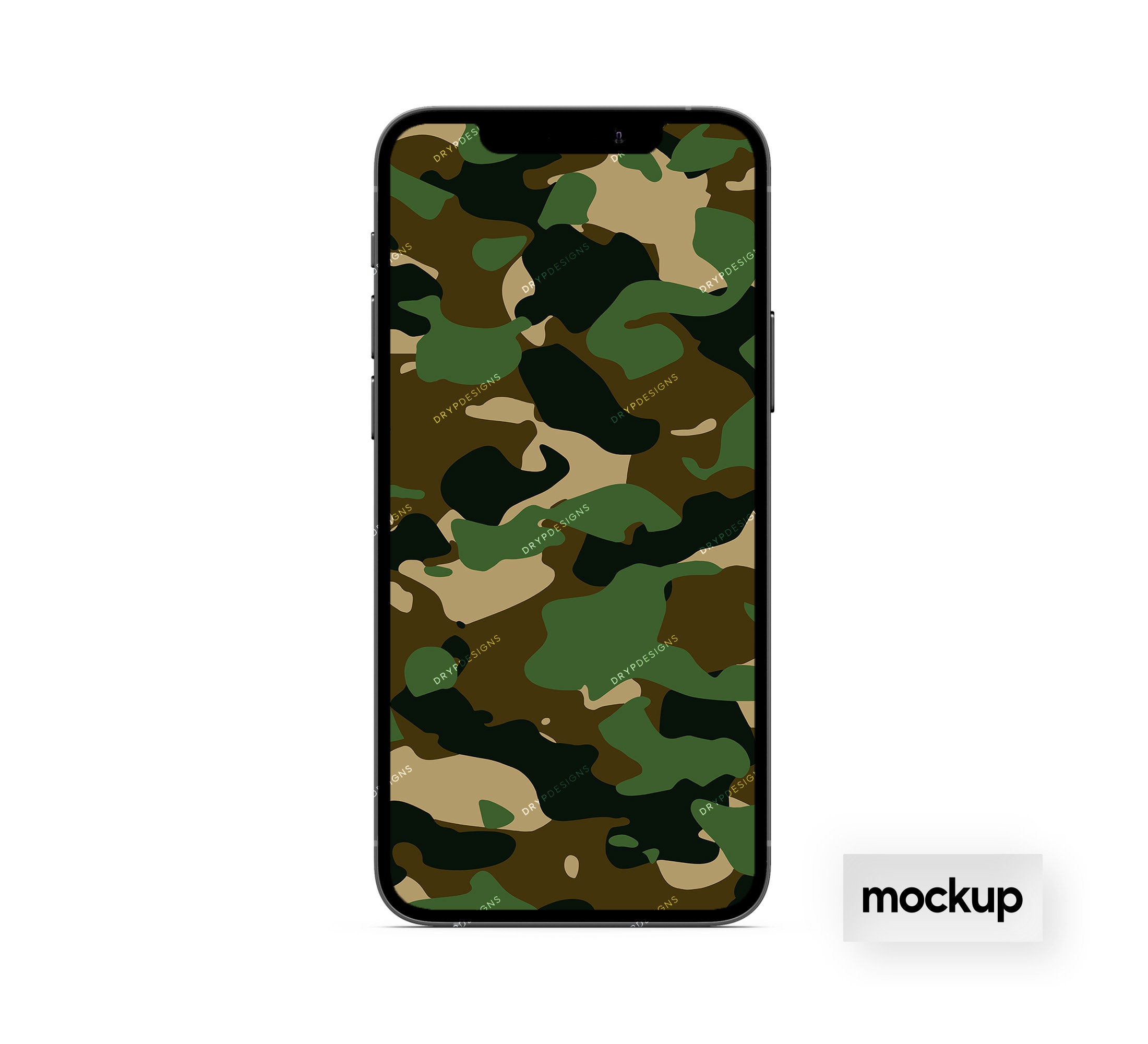 Military Green Camouflage Seamless Digital Paper Background Pattern ...