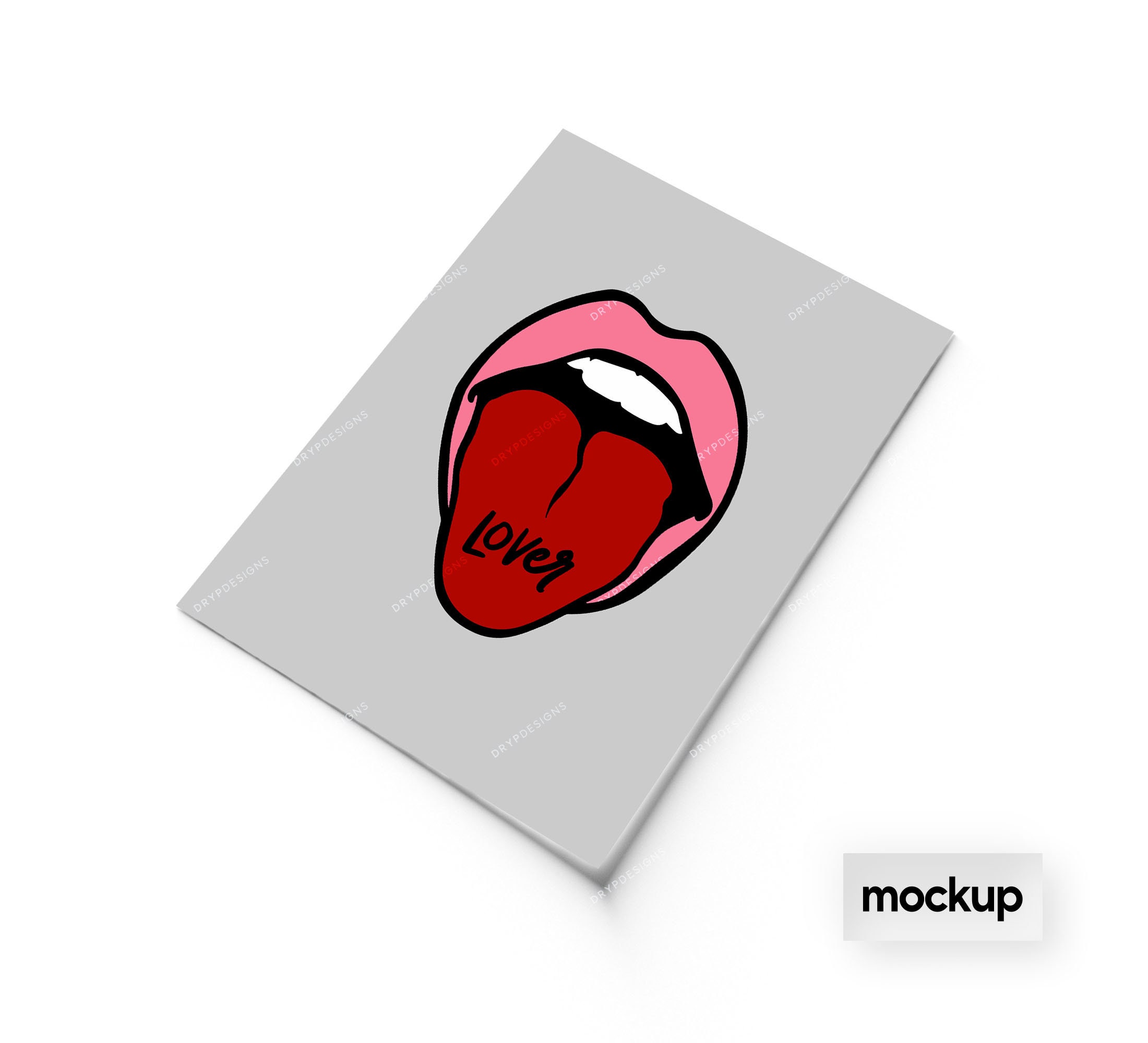 LV Tongue Out INSTANT DOWNLOAD print file PNG – BB Digital Prints and  Boutique