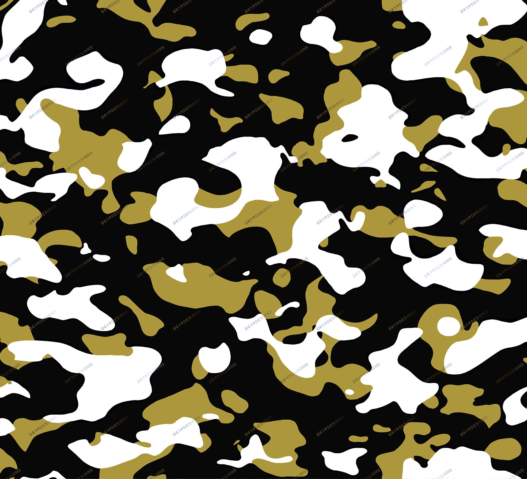 Yellow and Black Camo Wallpaper