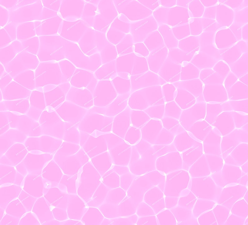 Seamless Pink Water Aesthetic Digital Paper Background Texture - Etsy