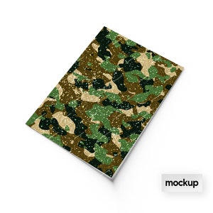 Green + Brown Glitter Camouflage Seamless Digital Background Pattern ...