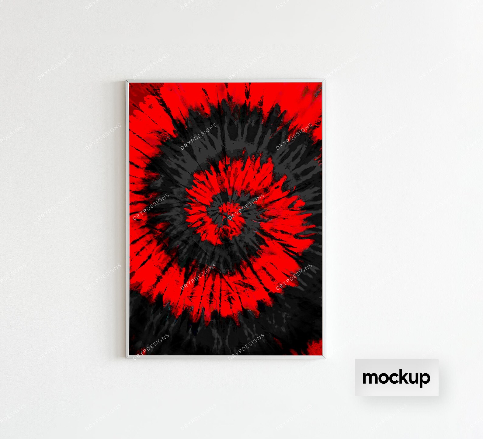 Red Black Tie-dye Digital Paper Background Texture PNG - Etsy