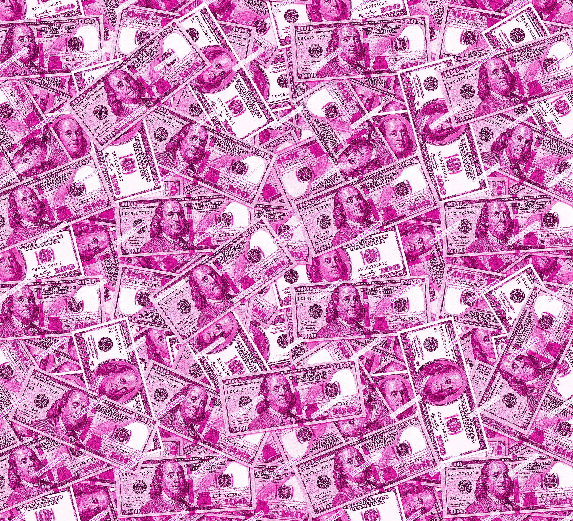 Lấy cảm hứng từ tiền màu hồng 100 đô la trên nền hồng đậm, hình nền này sẽ khiến cho thiết bị của bạn nổi bật và thu hút được nhiều sự chú ý.