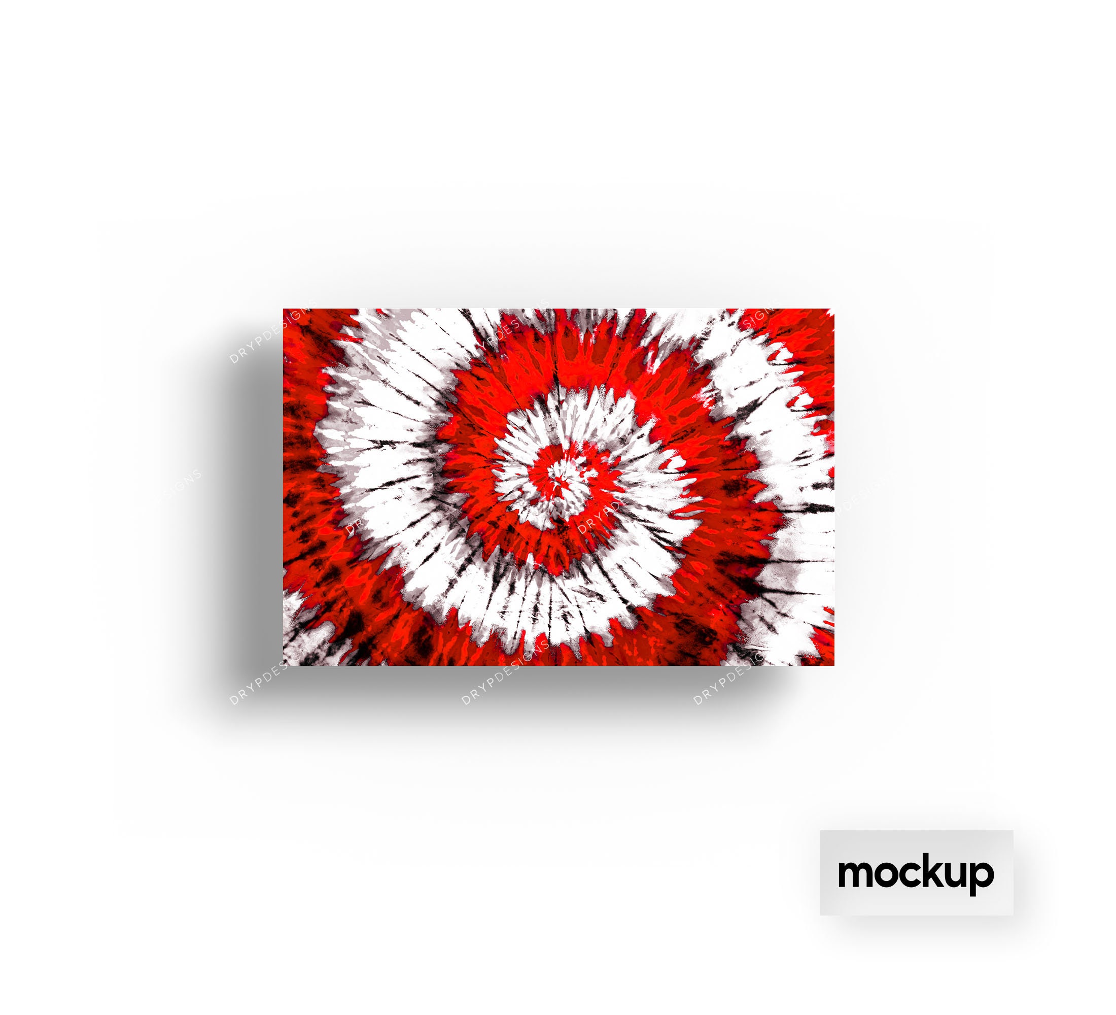 Red + White Tie-dye Digital Paper Background Texture - PNG Digital ...
