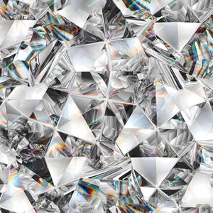Crushed Diamonds nahtlose Hintergrundtextur - luxuriöse glänzende Silber digitales Papier Wallpaper - digitale Download Dateien