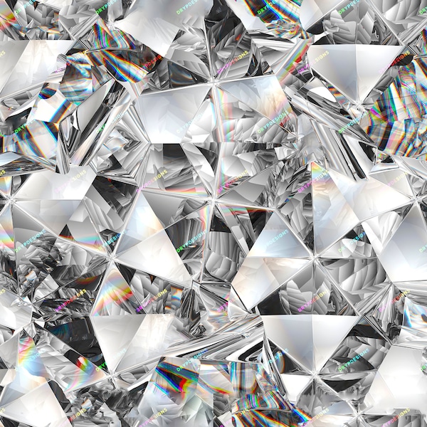 Crushed Diamonds nahtlose Hintergrundtextur - luxuriöse glänzende Silber digitales Papier Wallpaper - digitale Download Dateien