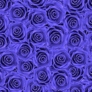 Purple Rose Seamless Background PNG - Floral Digital Paper Download Files
