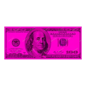 Pink Money 100 Dollar Bills PNG - BANCONOTA DA CENTO DOLLARI USA Sul lato anteriore e sul lato posteriore - Cash Money PNG - Digital Download Files
