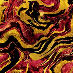 Maroon + Gold Marble Seamless Hintergrund Textur - Burgunder und Gold Digitales Papier Abstrakte Tapete PNG - Digitaler Download Dateien
