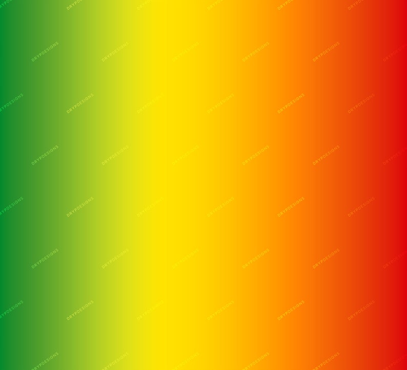 Red Yellow Green Gradient Ombre Digital Paper Background PNG Soft Gradient Rasta Background Digital Download Files image 1