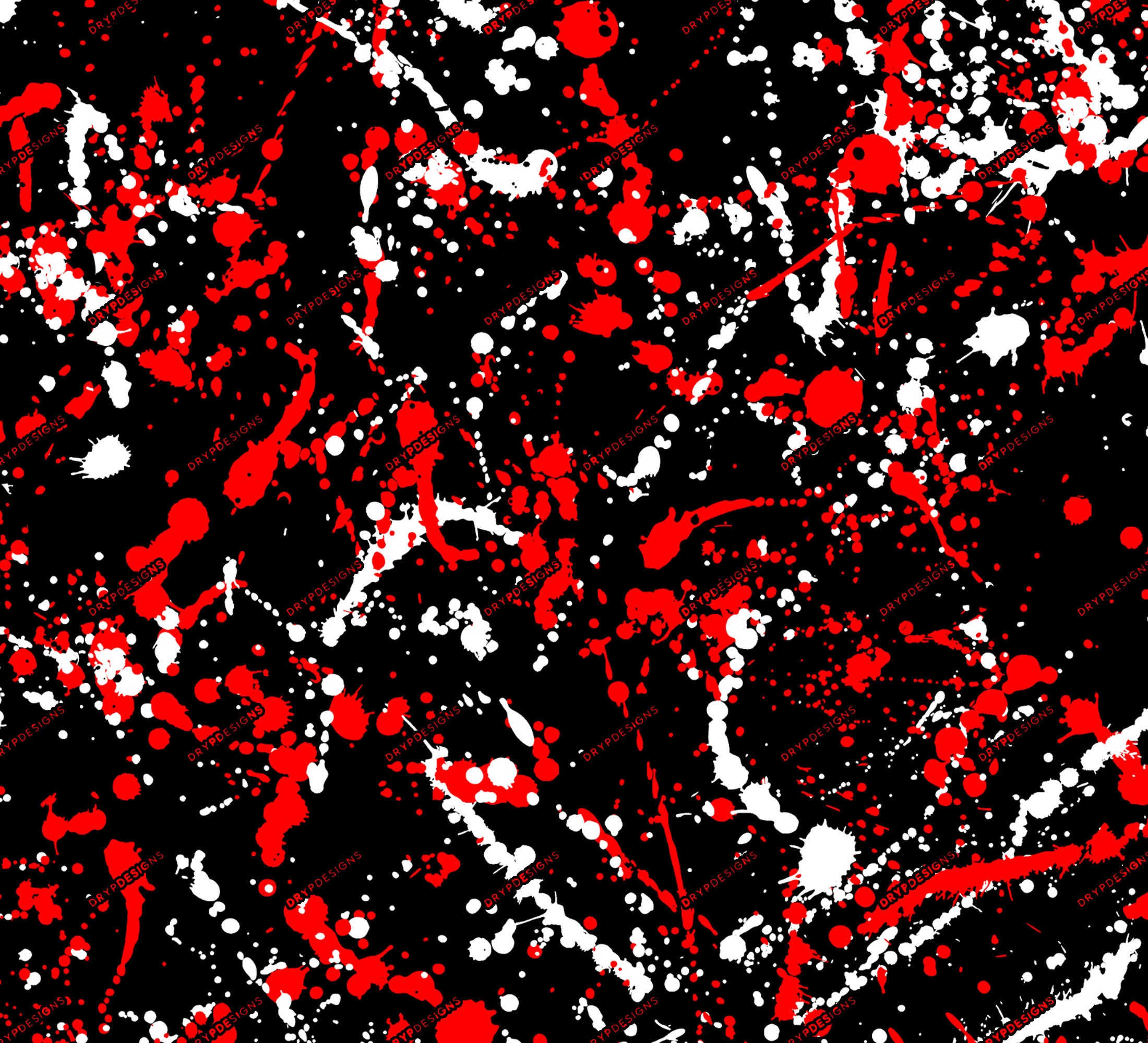 Red Paint Splatter Background