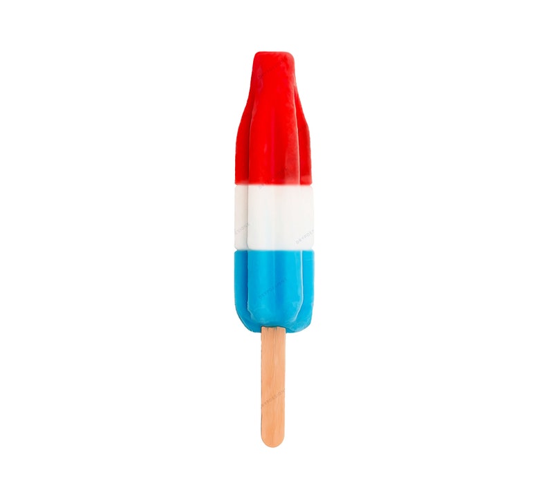 Bom Pop Popsicle PNG Graphic - Transparent Digital Download File image 1