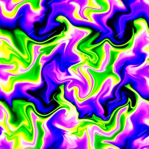 Pink+ Purple + Green Groovy Liquid Swirl Seamless Background - Vibrant Psychedelic Digital Wallpaper - Instant Digital Download Files