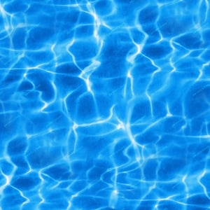 May include: A seamless pattern of blue water with white ripples and reflections. The water is clear and sparkling, creating a refreshing and summery feel.