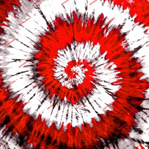 Rot + Weiß Tie-Dye Digitales Papier Hintergrund Textur - PNG Digital Download Dateien