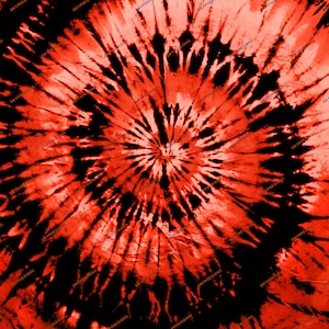 Bold Orange Tiedye Digital Paper Achtergrond Textuur - Distressed Tiedye PNG - Digitale Download bestanden