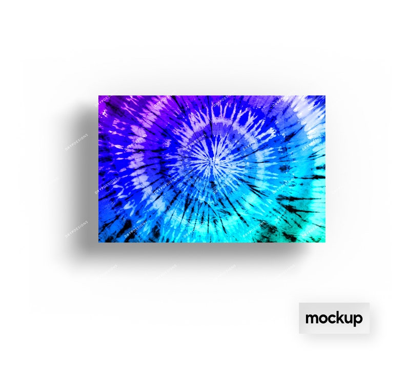 Purple Blue Teal Gradient Tie Dye Digital Paper Background Etsy