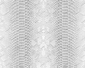 White Snakeskin Seamless Background Texture - Snake Print Python Digital Paper PNG - Digital Download Dateien