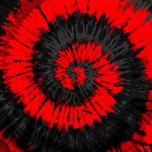Textura de fondo de papel digital Tiedye rojo + negro - Archivos de descarga digital PNG