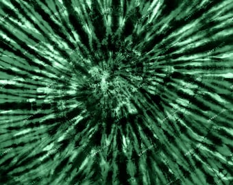 Green White Black Tie-dye Swirl Digital Paper Background - Etsy