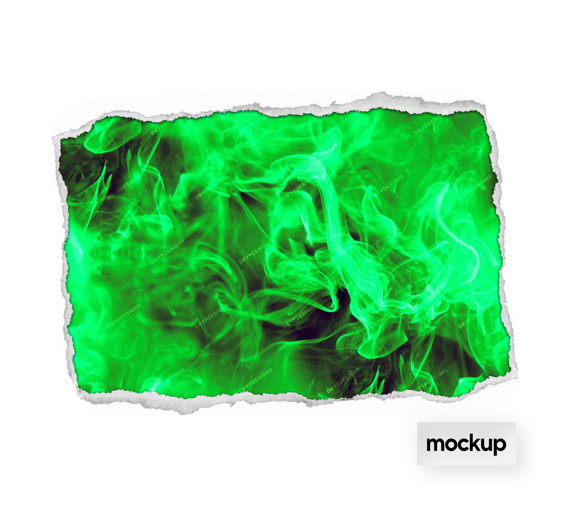 Neon Green Smokey Flames PNG Background Seamless Texture - Etsy