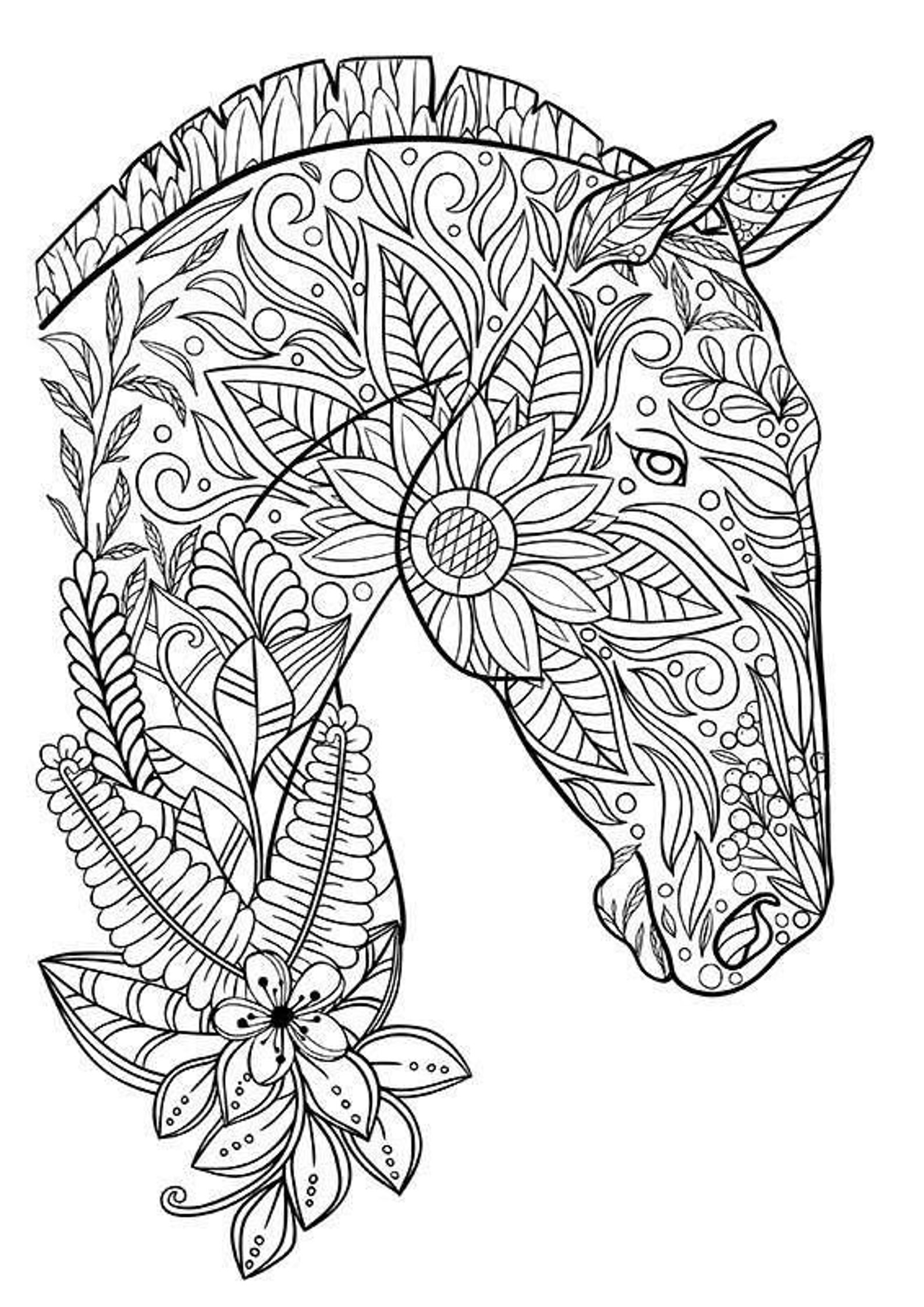 Unique/ Creative Coloring Pages Adult | Etsy