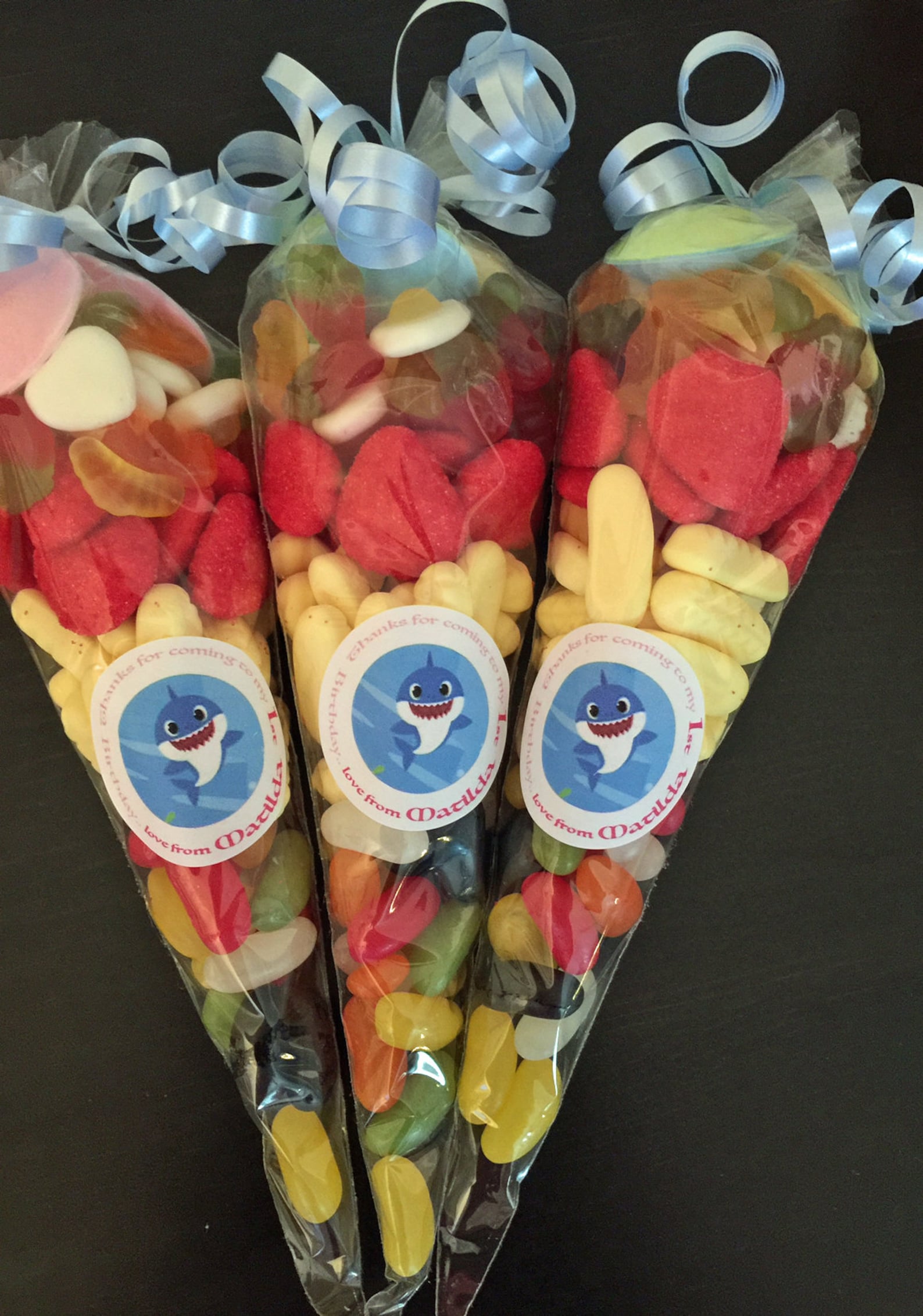 LARGE 12 prefilled Sweet Cones Birthday Party Wedding Etsy