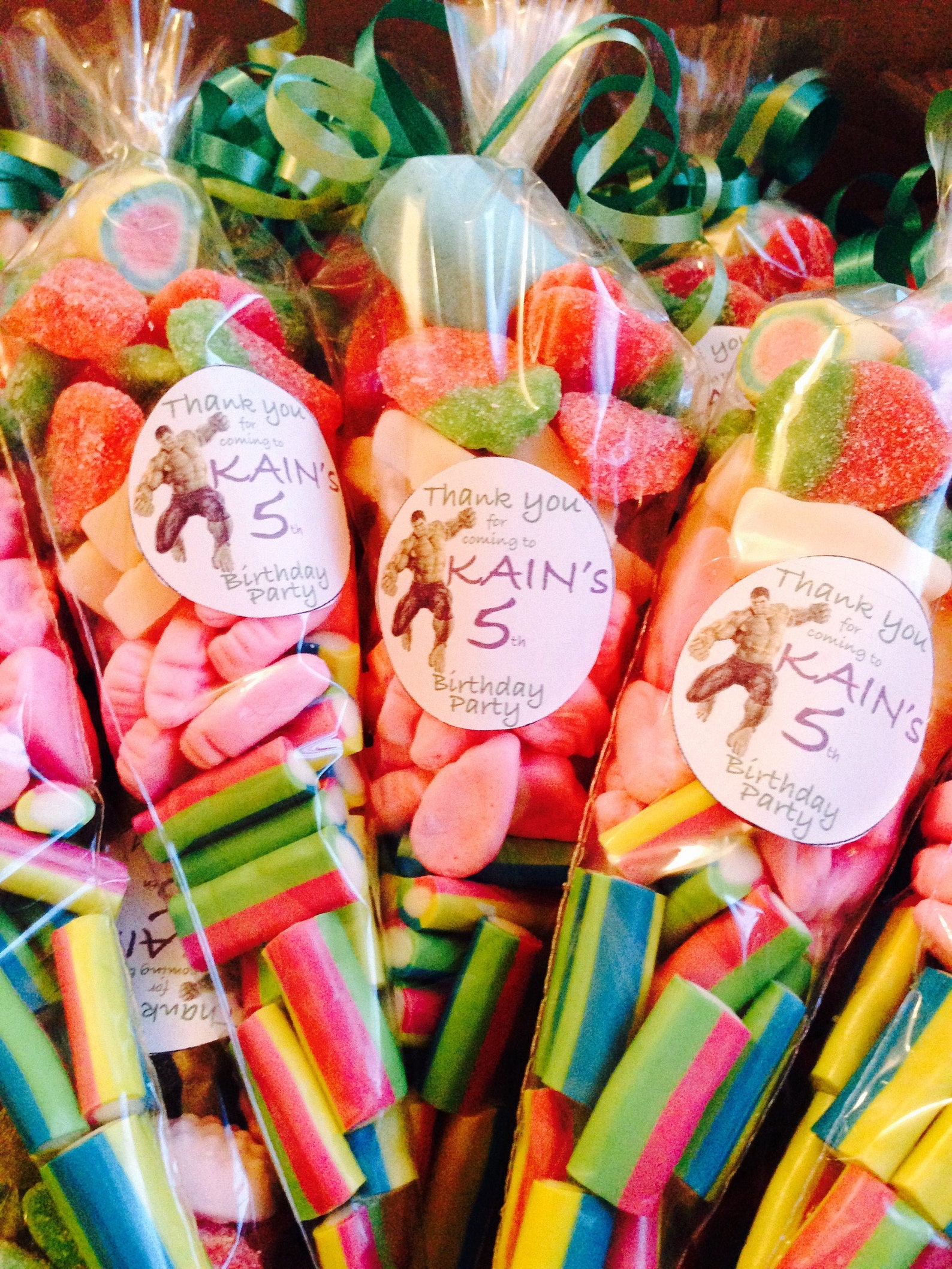 LARGE 12 Prefilled Sweet Cones Birthday Party Wedding Etsy UK