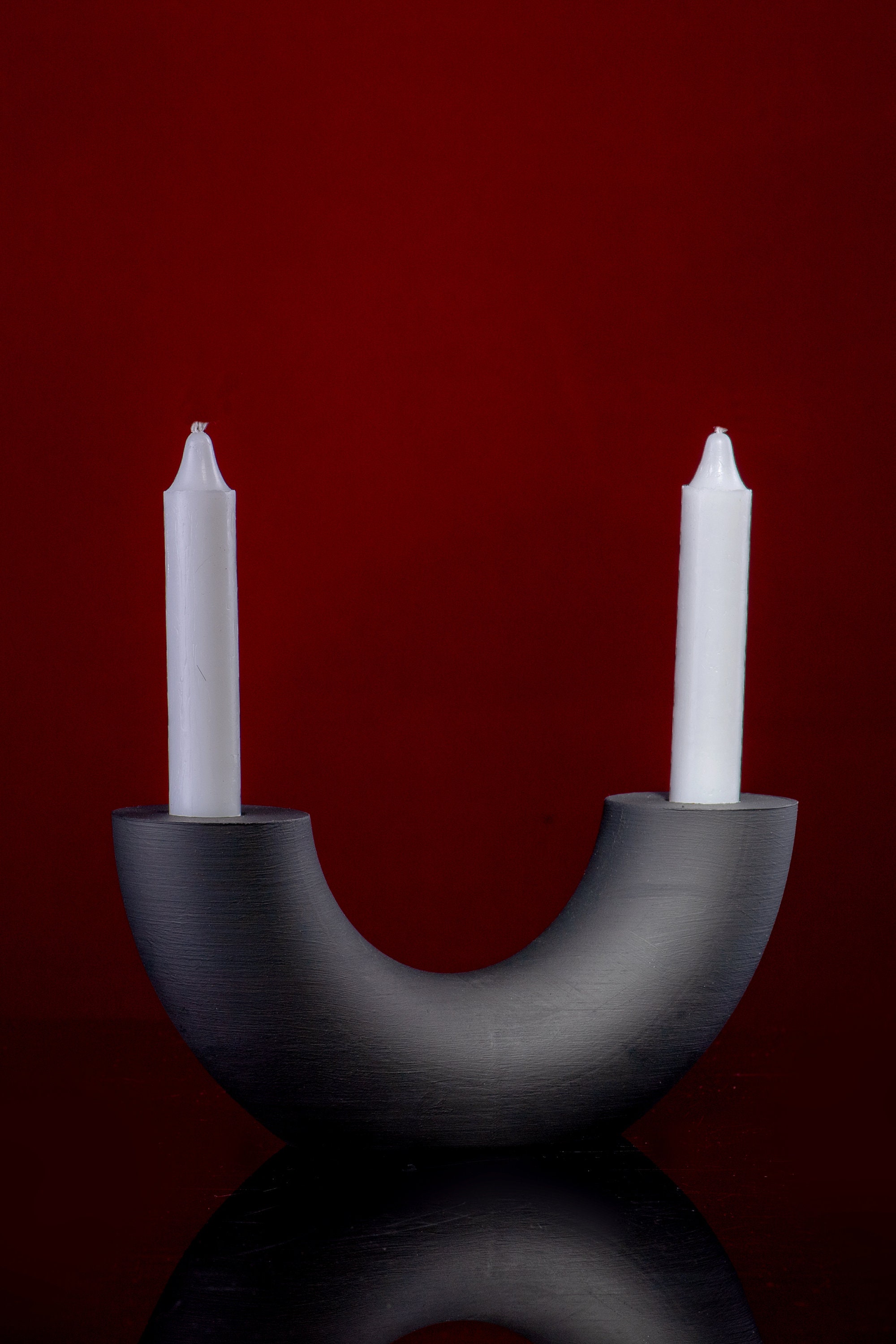 Modern Candle Holder for Home Decor Black Candle Stick Etsy