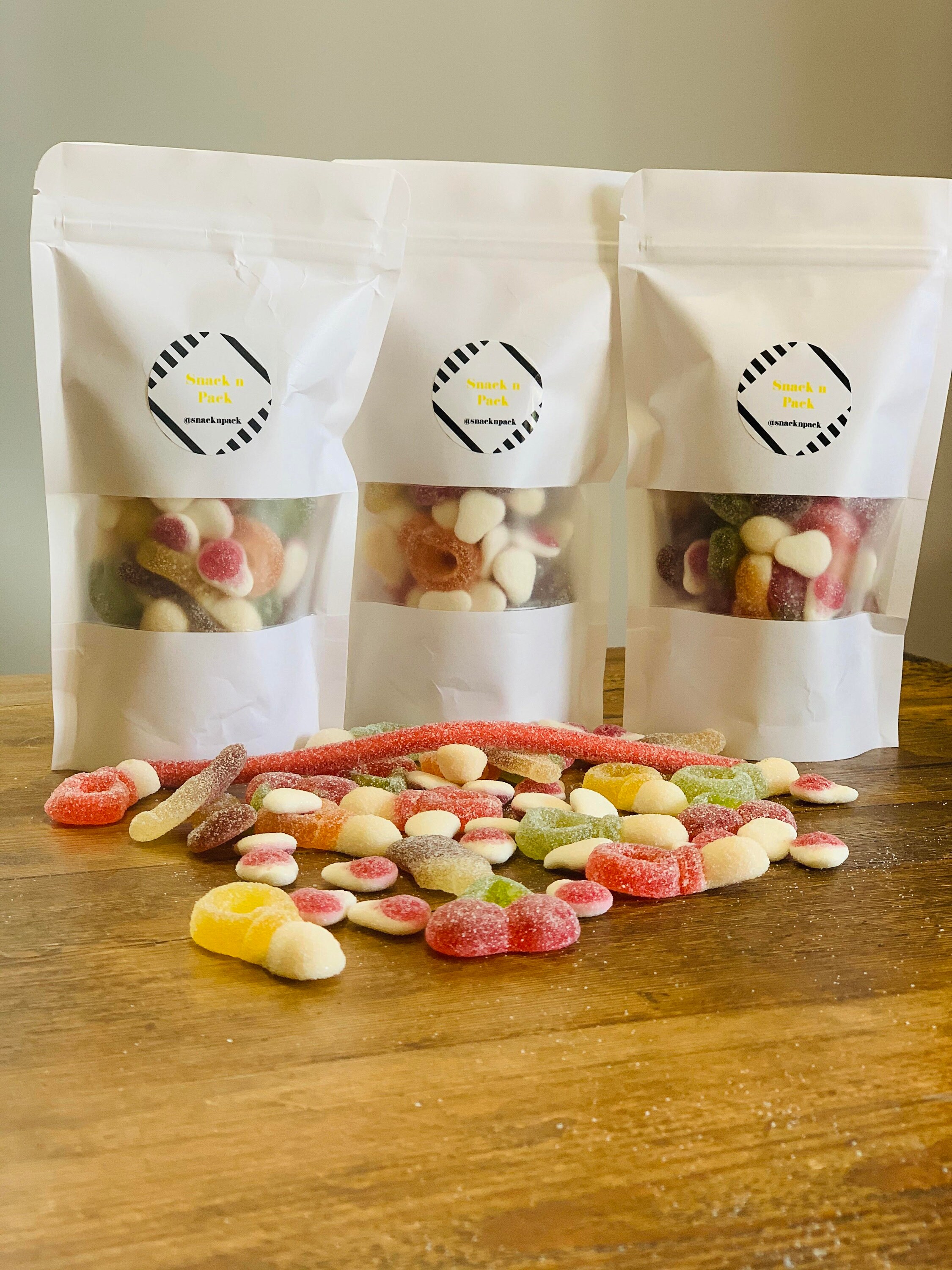 250G Fizzy Mix Sweet Bag Pic N Mix Sweet Bags Etsy
