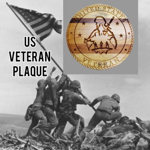 Military Plaque Army, Military Plaque, Military Retirement Plaque, Military Retirement, Engraved Plaque, Military Wall Plaque, Army Plaque