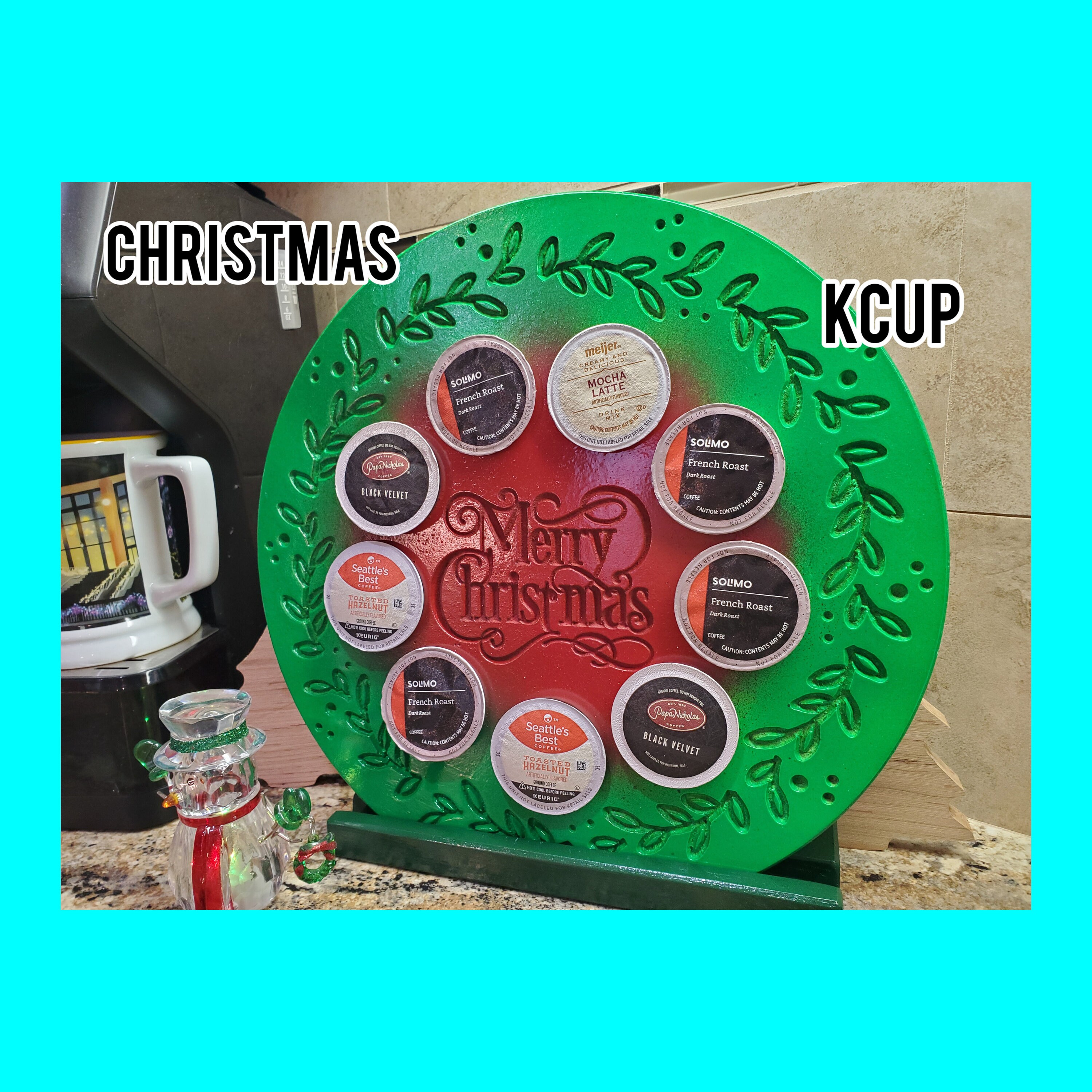 Keurig Pod Holder Christmas