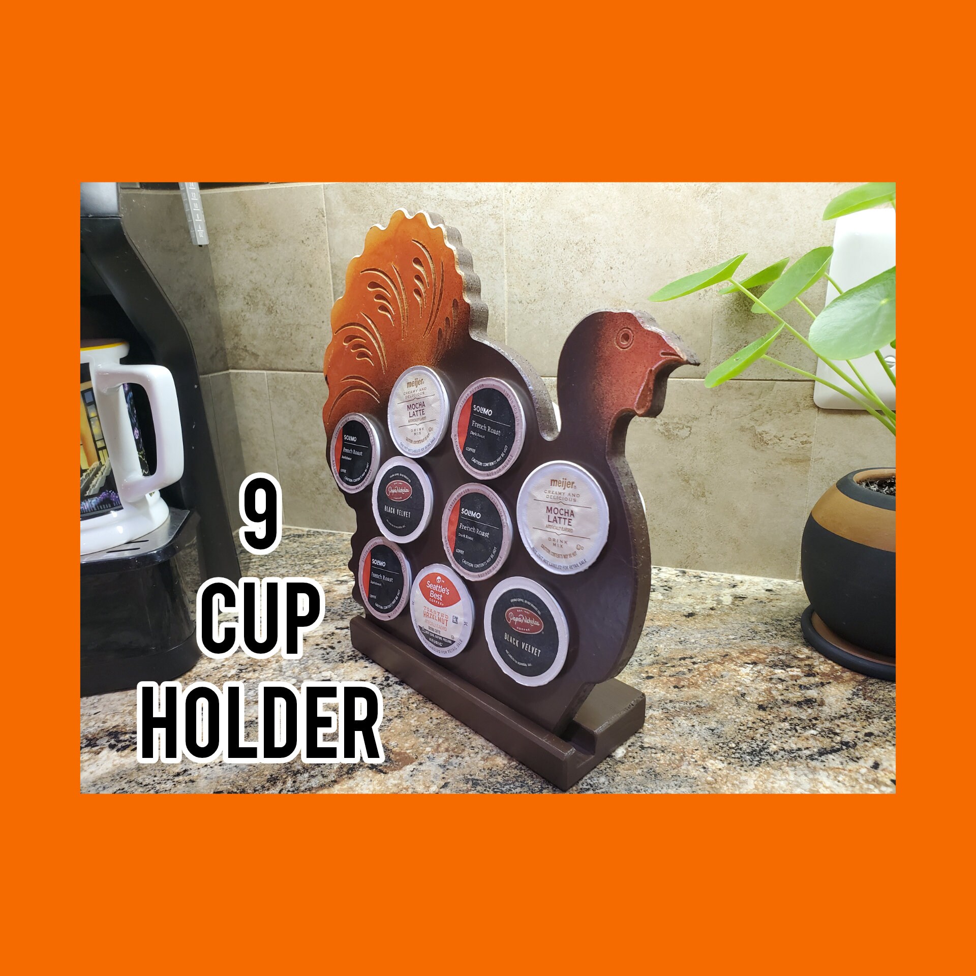 Designer Kcup Holder Wood Kcup Holder Coffee Bar Coffee Etsy