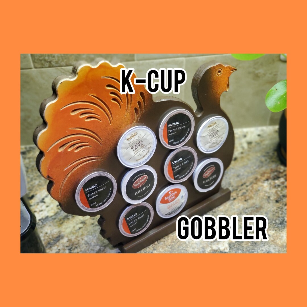 Designer Kcup Holder, Wood Kcup Holder, Coffee Bar, Coffee Pod, Kcup