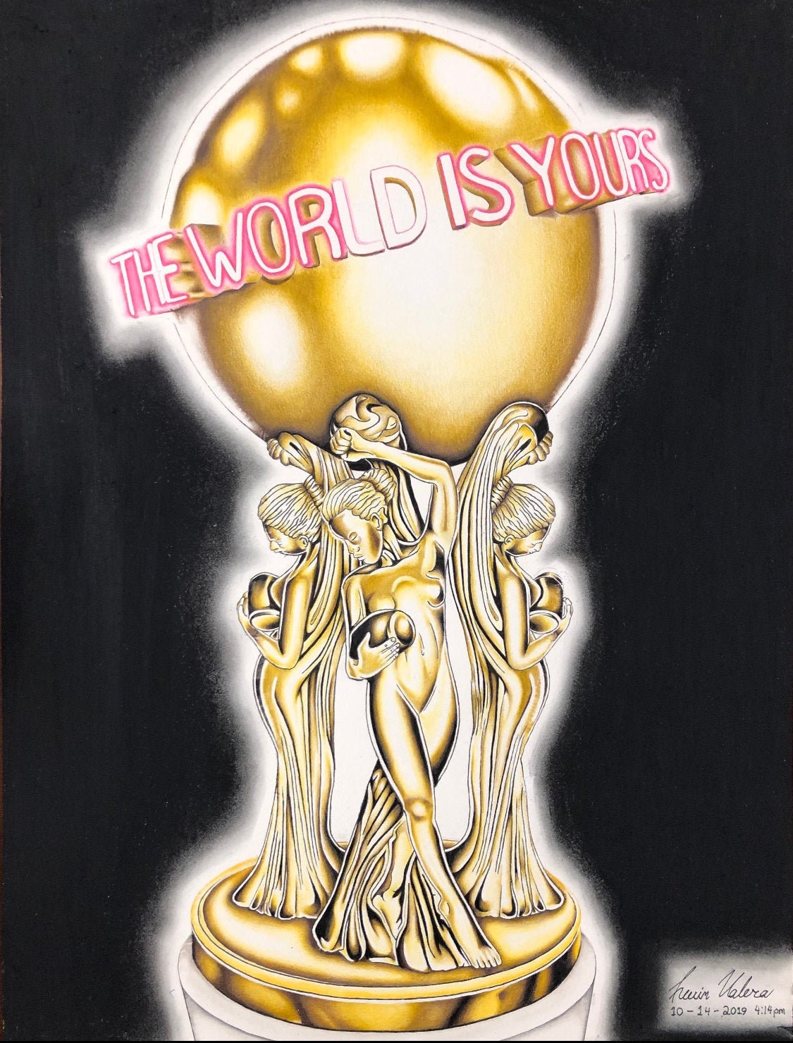 Scarface the world is yours etsy