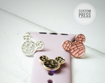 Enamel Mouse Face Apple Watch Band Charm