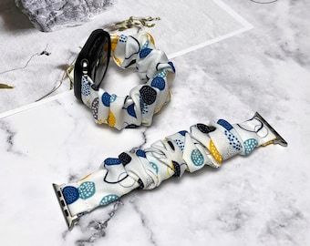 Scrunchie Style band for Apple Watch | 38mm 40mm 41mm 42mm 44mm 45mm All Series