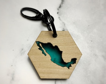 Mexican Keychain, Mexico Keychain, Acapulco, Cozumel, Llavero