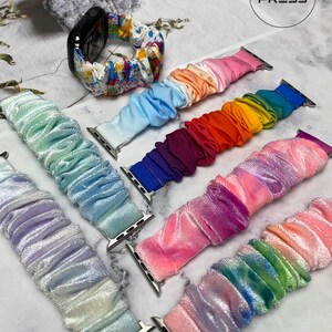 Scrunchie Style band for Apple Watch | 38mm 40mm 41mm 42mm 44mm 45mm All Series