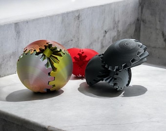 Fidget Gear Ball: Stress Relief Desk Toy for Sensory Needs