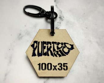 Puerto Rico Keychain | Boricua | Llavero |