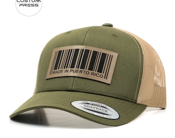 Made in Puerto Rico, Puerto Rico Hat, PR Hat, PR Cap, Puerto Rico Cap, Trucker Hat