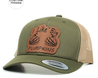 I Like Big Pumpkins, Pumpkin Hat, Fall Hat, Pumpkin Season