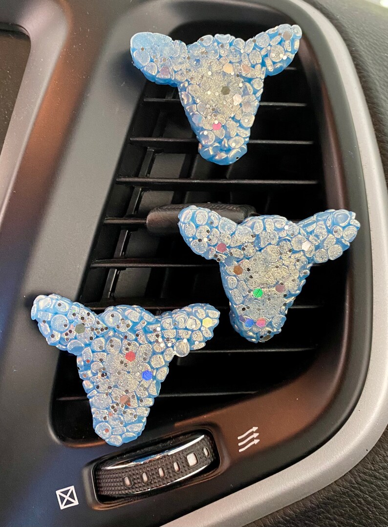 Cow Head Vent Clip Car Fresheners Car Freshies Freshie Air Etsy