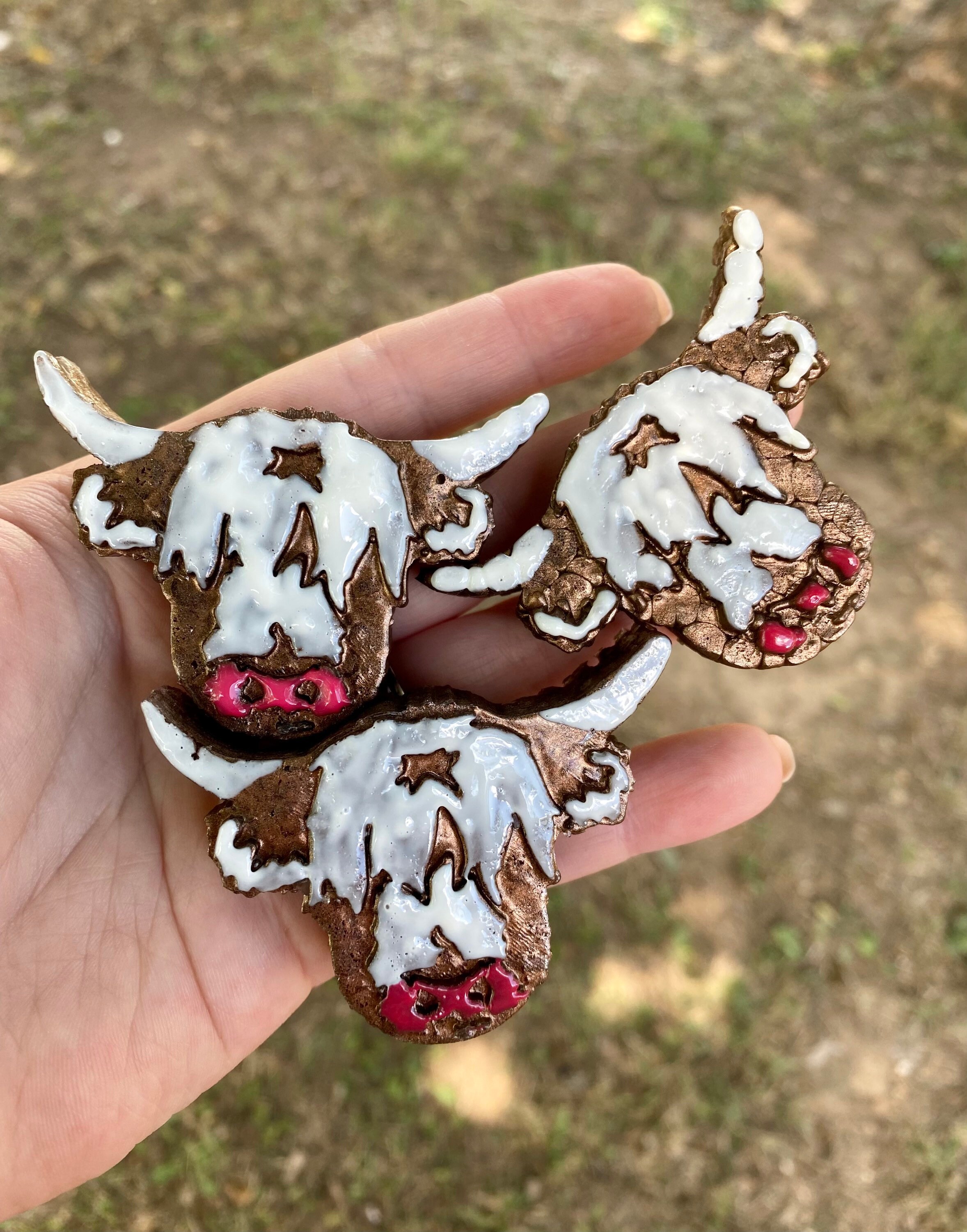 Highland Cow Vent Clips Car Fresheners Car Freshies Etsy