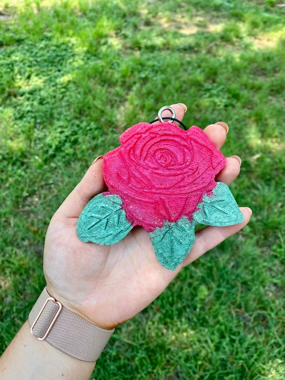 Rose Flower Car Freshener Car Freshies Freshie Air Etsy
