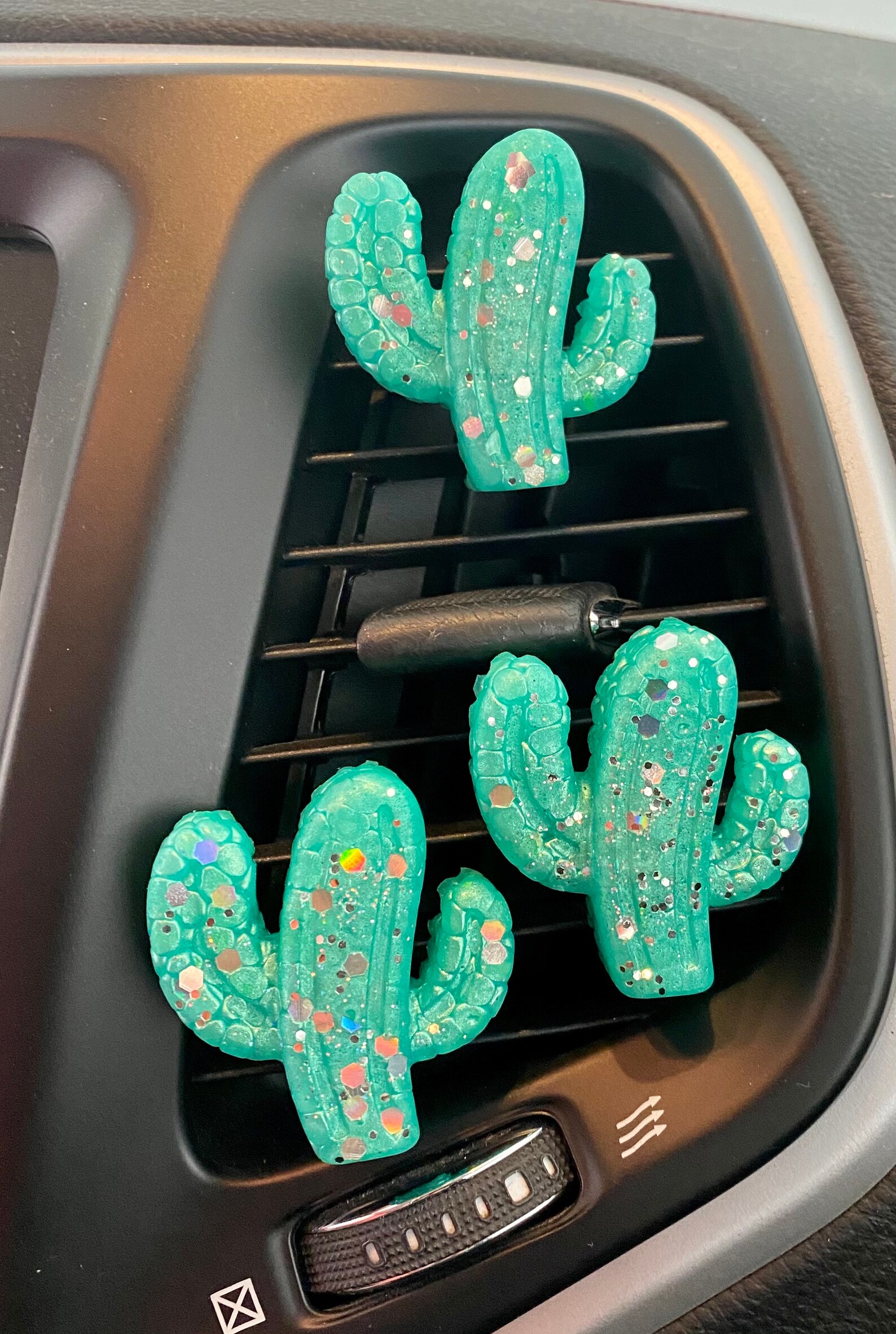 Glitter cactus vent clip car fresheners car freshies Etsy Glitter cactus vent clip car fresheners car freshies Etsy